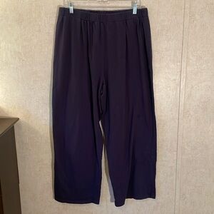 SHEIN curve size 3xl blue cotton pull on pants. With elastic waistband.